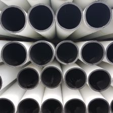 Acu-Therm HDPE white water pipes