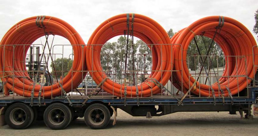 Acu-Tech Piping Systems sells HDPE electrical and communications conduit