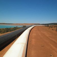 HDPE pipes for the mining industry