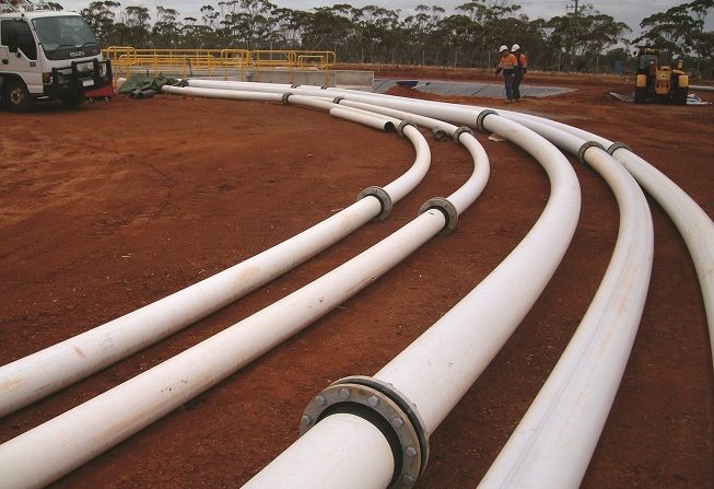 Acu-Therm white cooling pipe