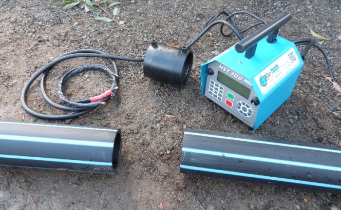 Electrofusion Pressure Welder on Site (6)