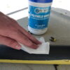 Polyweld Wipes – In Use