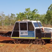 Acu-Tech Tracked Butt Welder Rental on Site