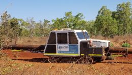 Acu-Tech Tracked Butt Welder Rental on Site