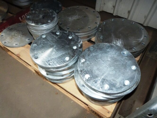 Steel Galvanised Blind Flanges for HDPE Pipes