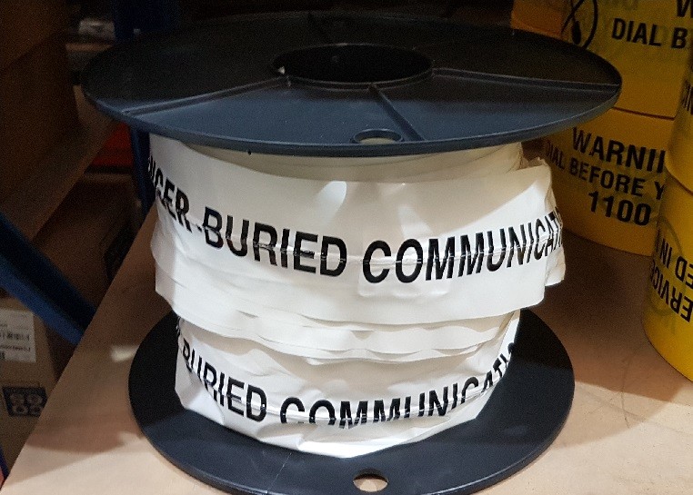 Pipe Marking Tape for Underground Pipelines AcuTech Piping Systems