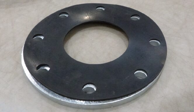 Poly Pipe Flange Gasket black