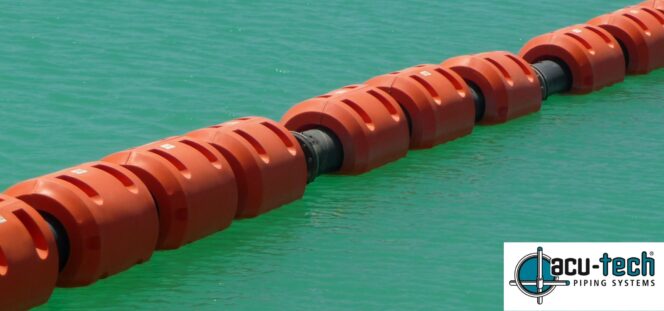 Acu-Tech HDPE Pipe Float for Dewatering