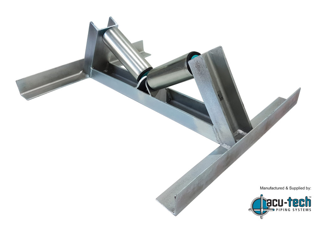 Pipe Roller for HDPE Pipe AcuTech Piping Systems