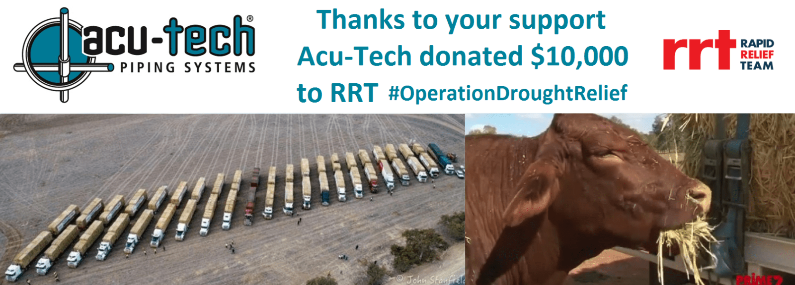 Acu-Tech Supports RRT Drought Relief Effort