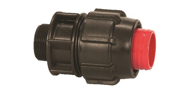 Rural Compression Fitting Male Threaded Adaptor