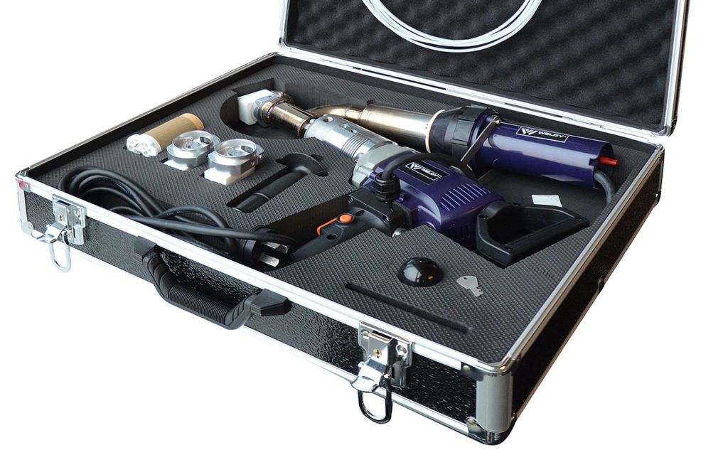 Extrusion Welding Guns for HDPE Welding AcuTech Piping Systems