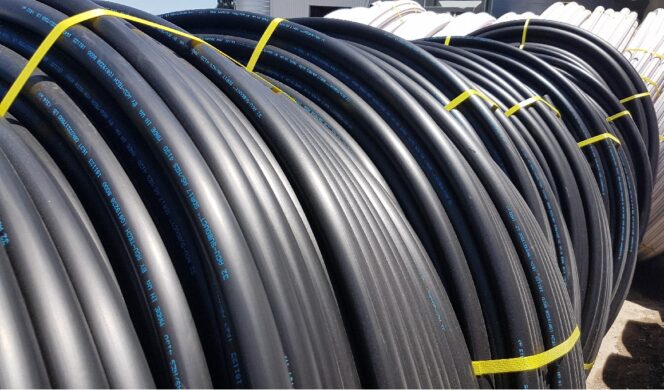 Acu-Subduct Black 32mm Conduit Pipe - PE SUBDUCT is used for Telstra conduit subduct cable ducting