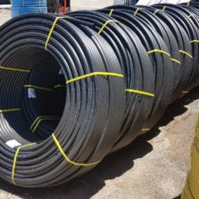 HDPE Communications subduct - SUBDUCT HDPE Black 32mm pipe coil for internal subduct. Known as Telstra subduct, NBN Subduct or Optus subduct.