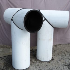 HDPE Fabricated White Tee