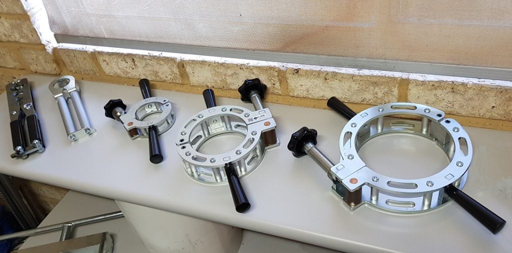 ReRounding Clamps for HDPE Pipes AcuTech Piping Systems