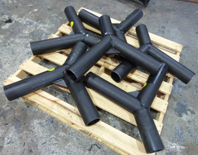 HDPE Fabricated Y Junctions Fork Junction