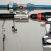 HDPE Pipe Scraper Drill Attachment Turbo Pipe Scraper Tool for PE Pipe