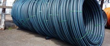 Tied water pipe for installation Tied water pipe for installation