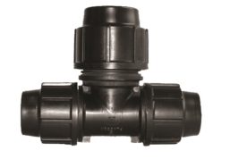 90 degree Equal Tee Compression Fitting