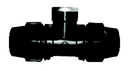 90 degree Tee with Female Offtake Compression Fitting