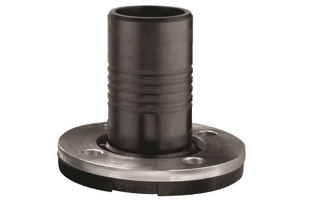 Flanged Adaptor with metal backing flange Compression Fitting