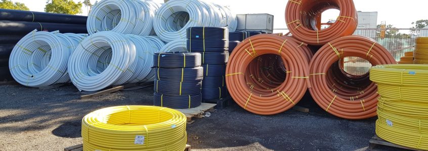 Photos of HDPE pipe