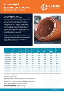 HDPE Pipe Systems Catalogue