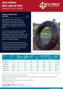 HDPE Pipe Systems Catalogue