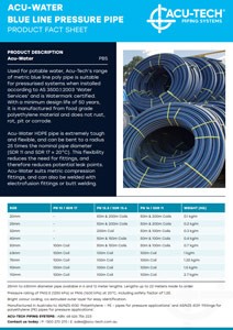 HDPE Pipe Systems Catalogue