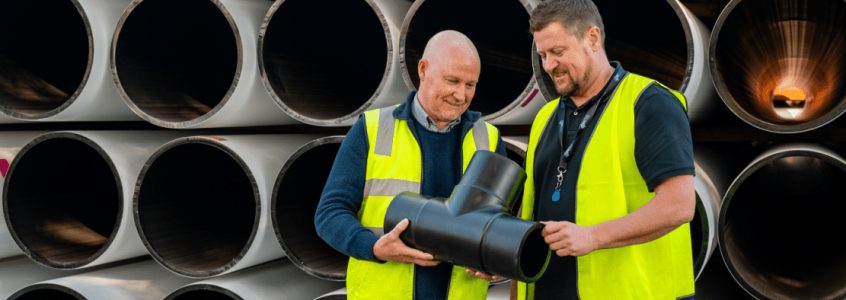 Acu-Tech provides HDPE Pipe Solutions & Fittings