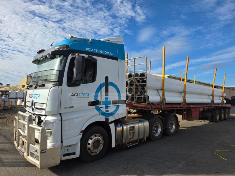 Pipe Capacity of Trucks, Acu-Tech Piping Systems