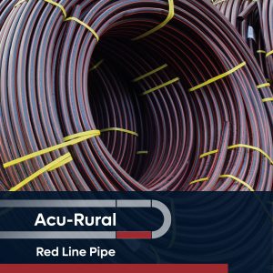 Acu-Red Line Poly Pipe: High Impact Rural Irrigation Solutions