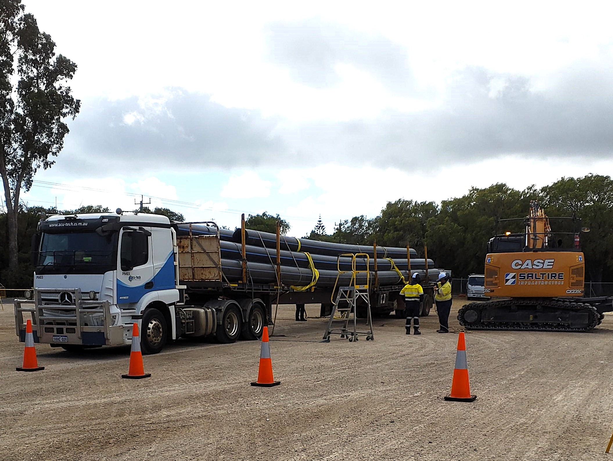 HSCR pipes, RCD and Directional Drilling, Acu-Tech piping Systems