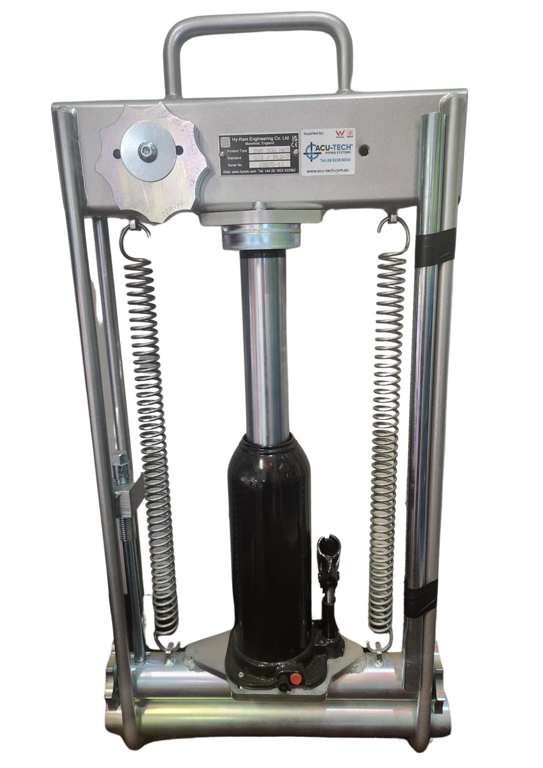 Hydraulic Squeeze off Tool, Acu-Tech Piping Systems