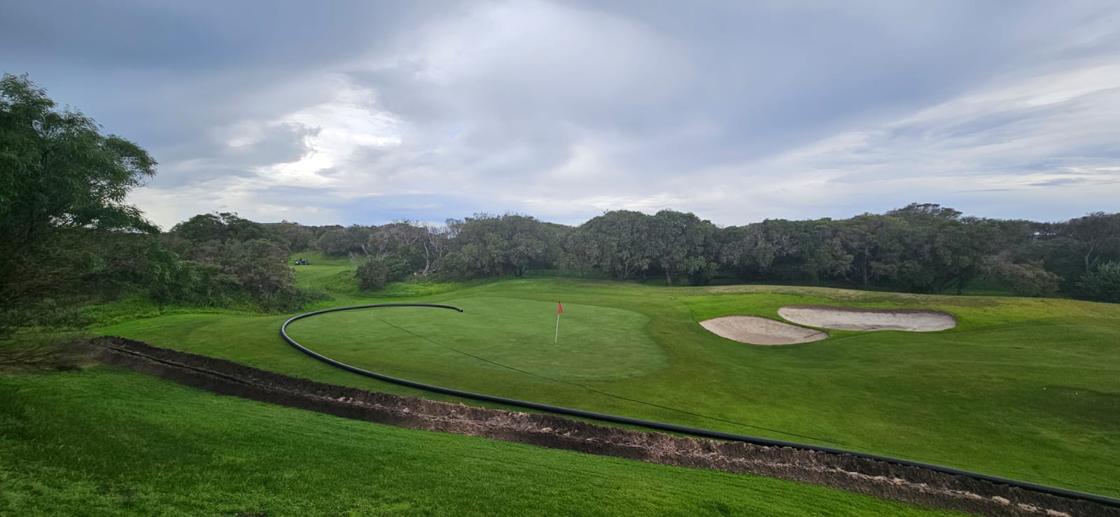 Poly pipe projects, Albany Golf course, Irrigation, Acu-Tech Piping Systems
