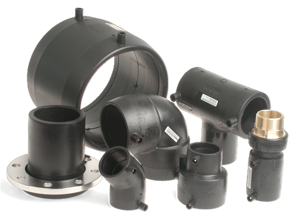 Electrofusion fittings available at Acu-Tech Piping Systems