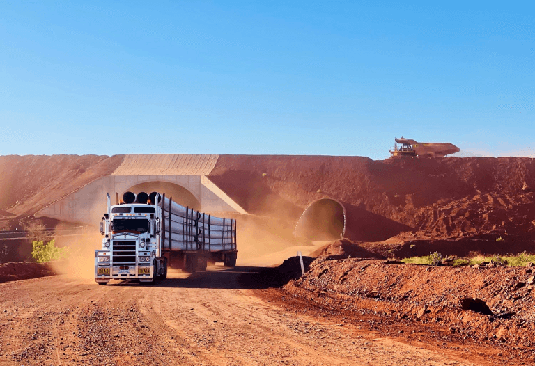 HDPE pipe recycling mining program supports the circular economy.