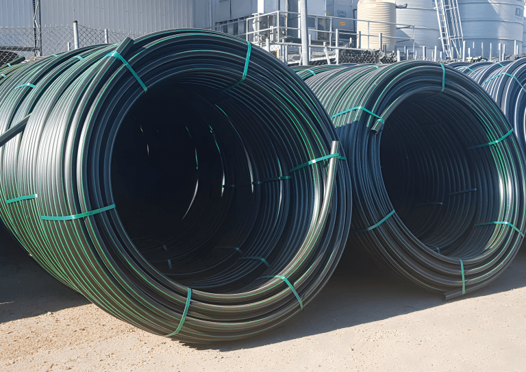Low pressure Rural HDPE poly pipe for farm water systems